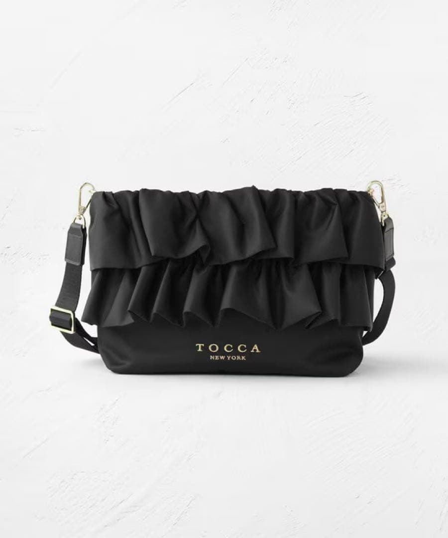 TOCCA FRILL POCHETTE ポシェット ショルダーバッグ フリル