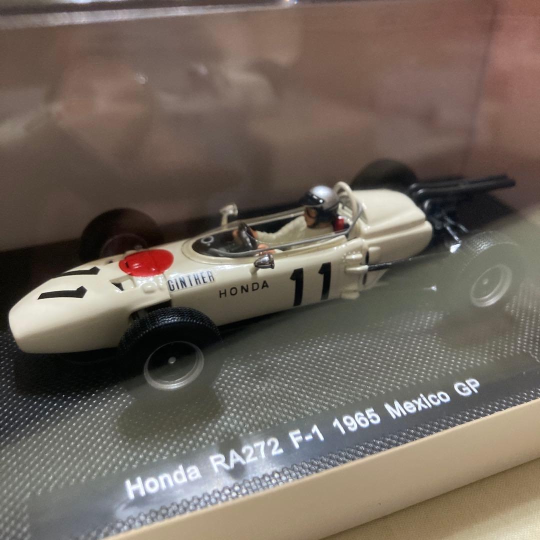エブロ 1/43 ホンダ RA272 1965 メキシコGP No.11 優勝車