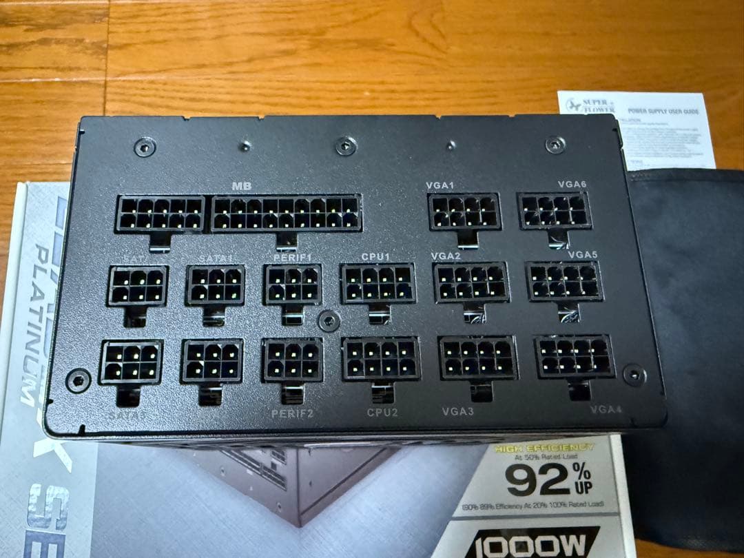 電源ユニット SUPER FLOWER LEADEX SE PLATINUM 1000w