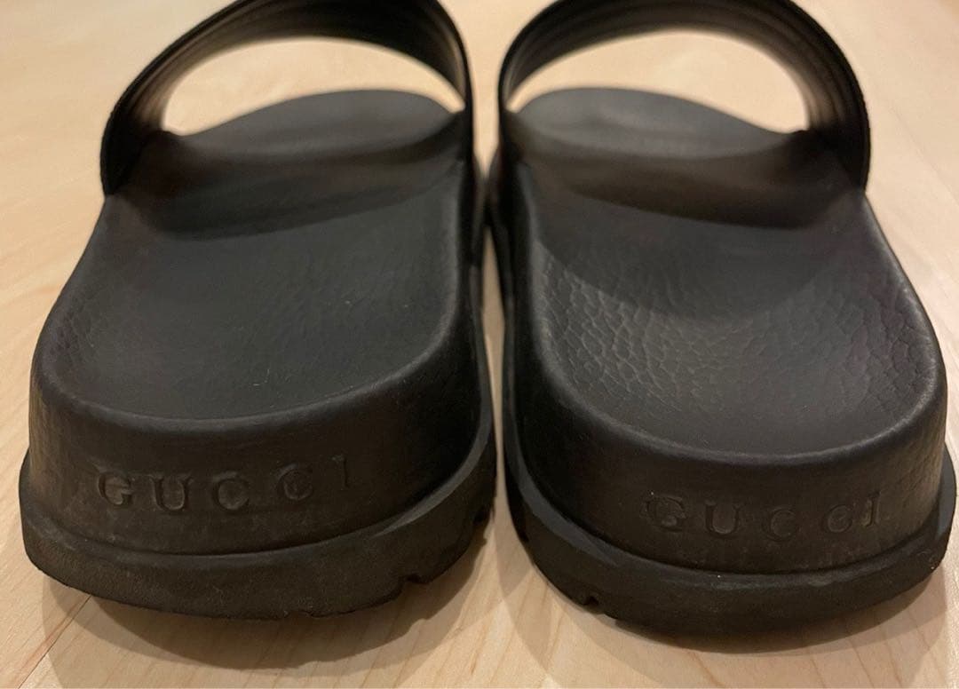 GUCCI サンダル ブラック シェリーライン