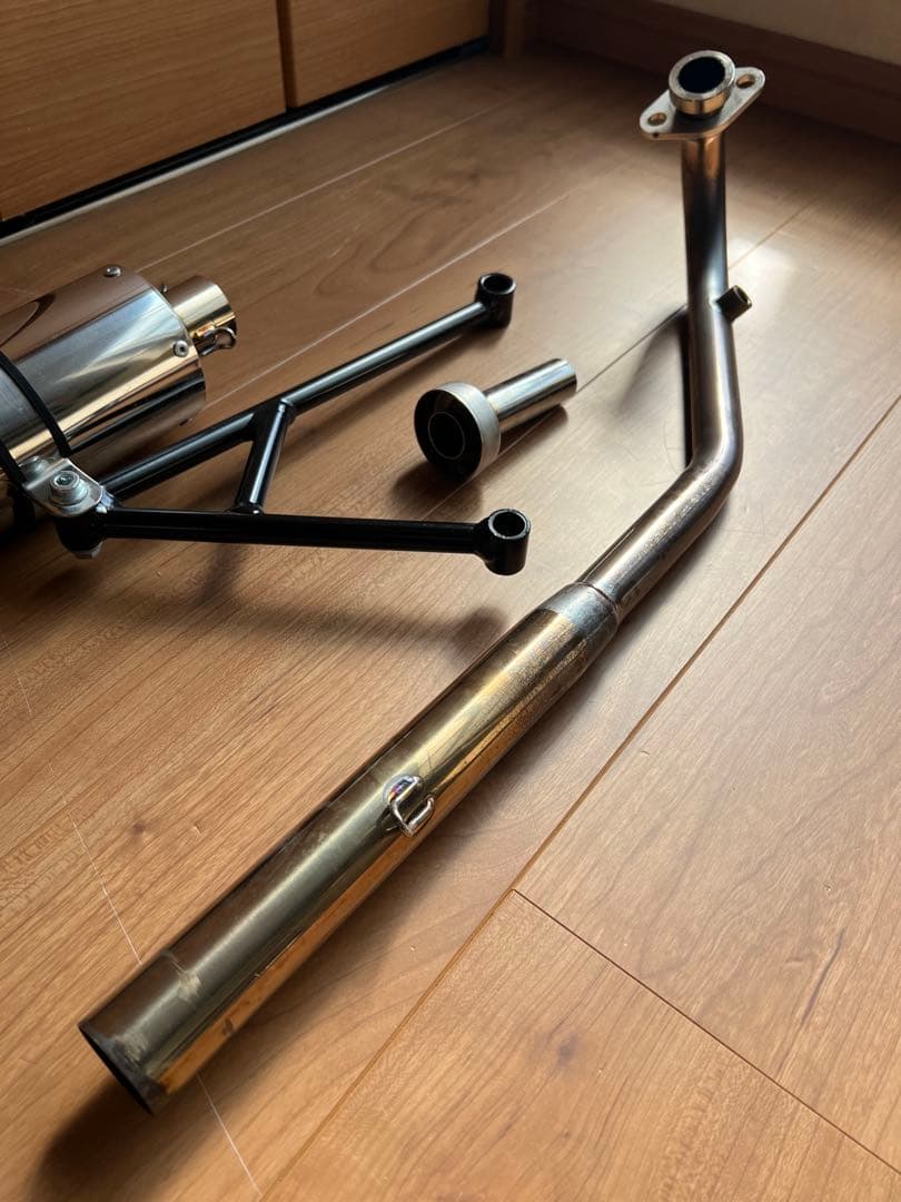 ガレージバルシグナスXマフラー2025モデルバッフル付きストリート仕様4型5型用