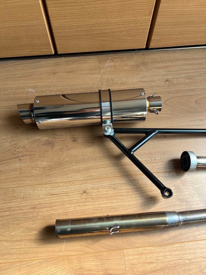 ガレージバルシグナスXマフラー2025モデルバッフル付きストリート仕様4型5型用