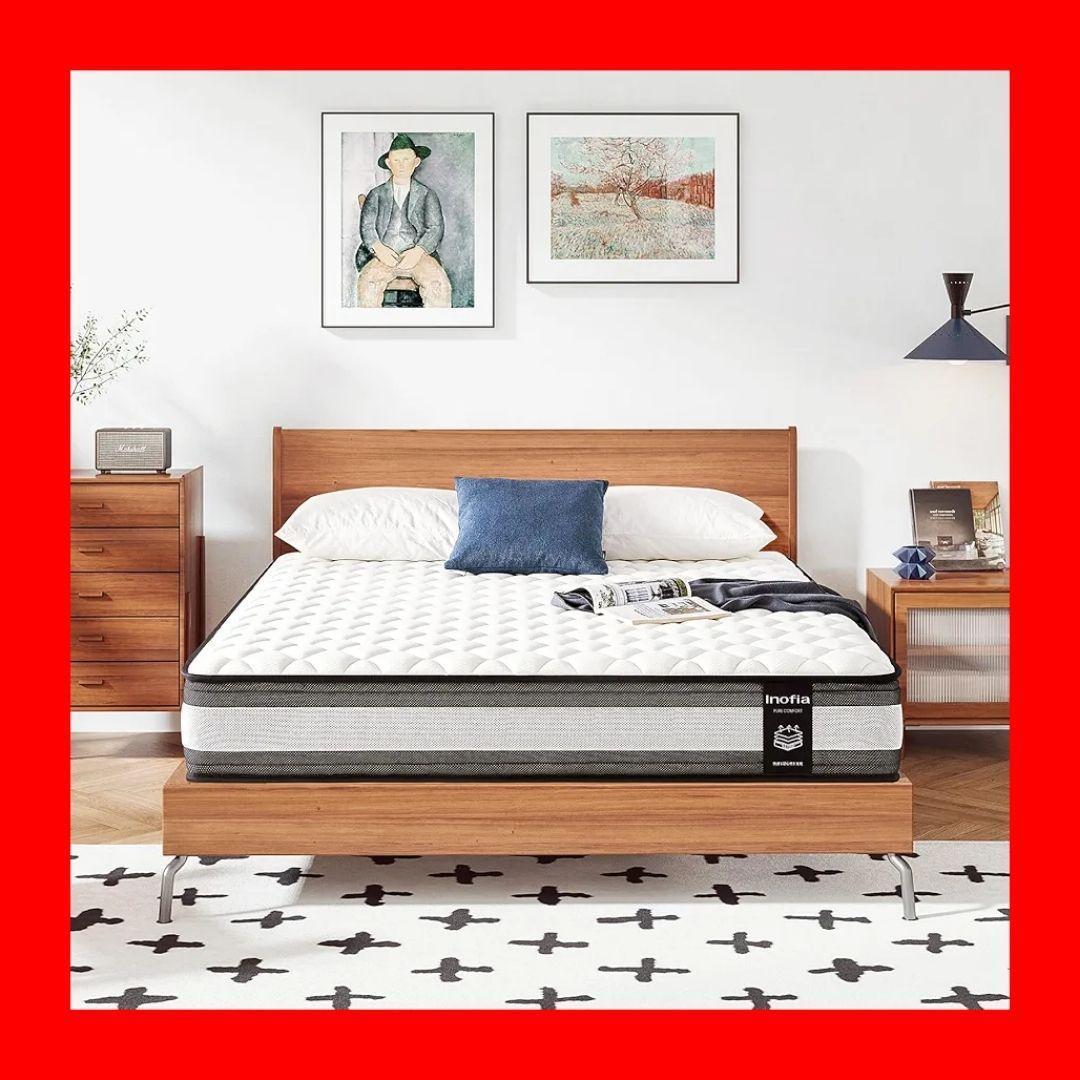 快適睡眠 マットレス シングル 極厚24cm 高反発 通気性 抗菌防臭加工