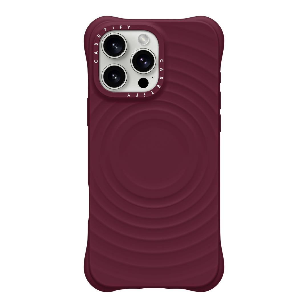 Casetify ウェーブシリコンケース16Pro Mulberry