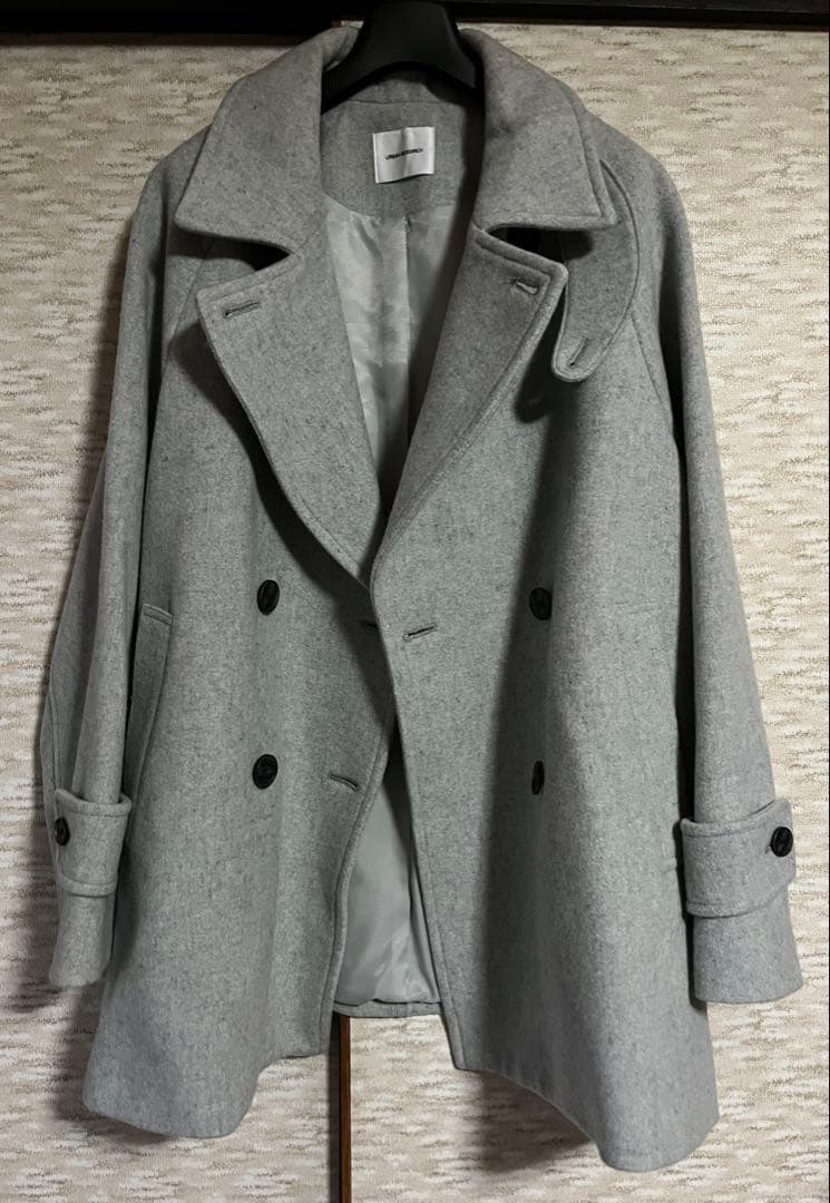 アーバンリサーチ スーパー100メルトンPコート 美品