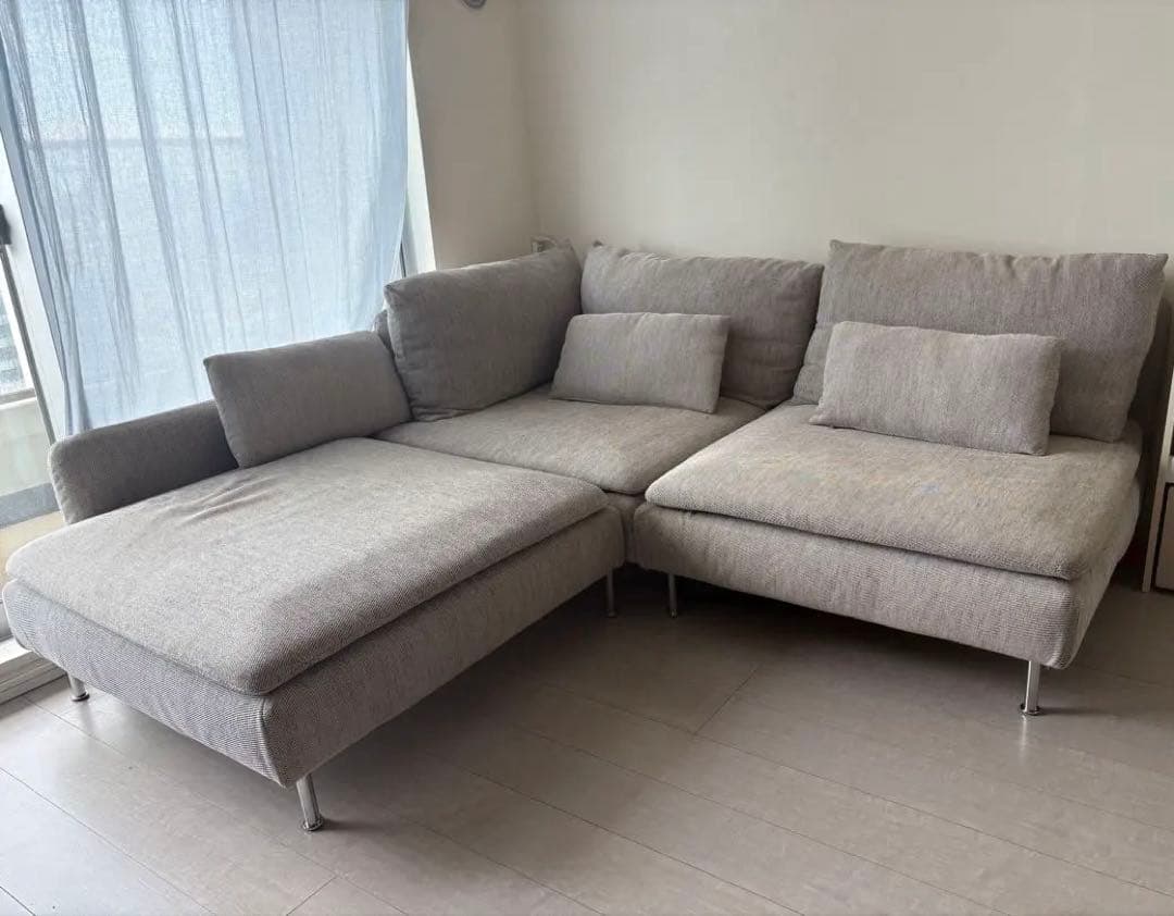 【mw】IKEA ソーデルハムン 1人掛×3