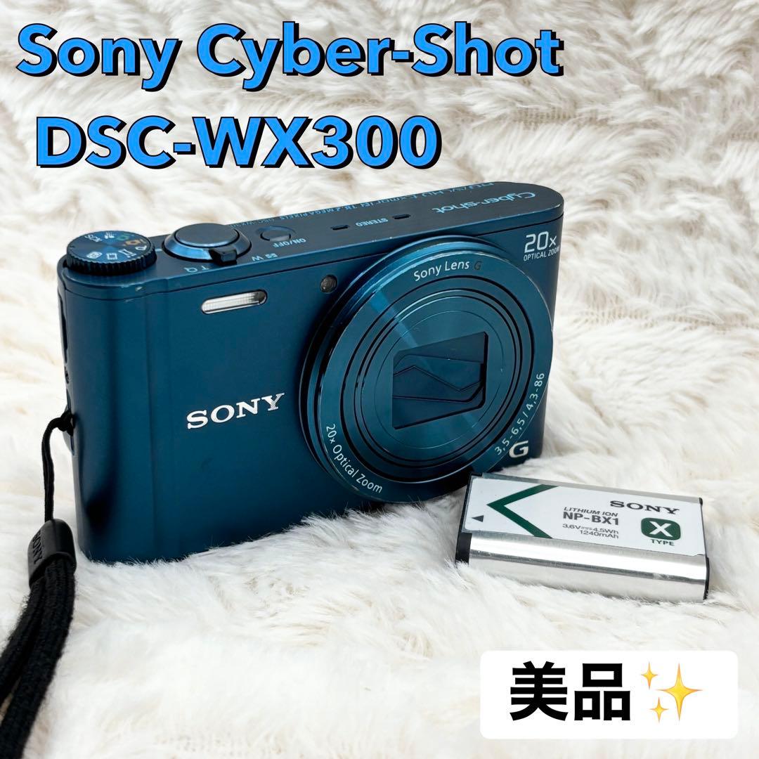 Sony Cyber-Shot DSC-WX300 ブルー ジャンク
