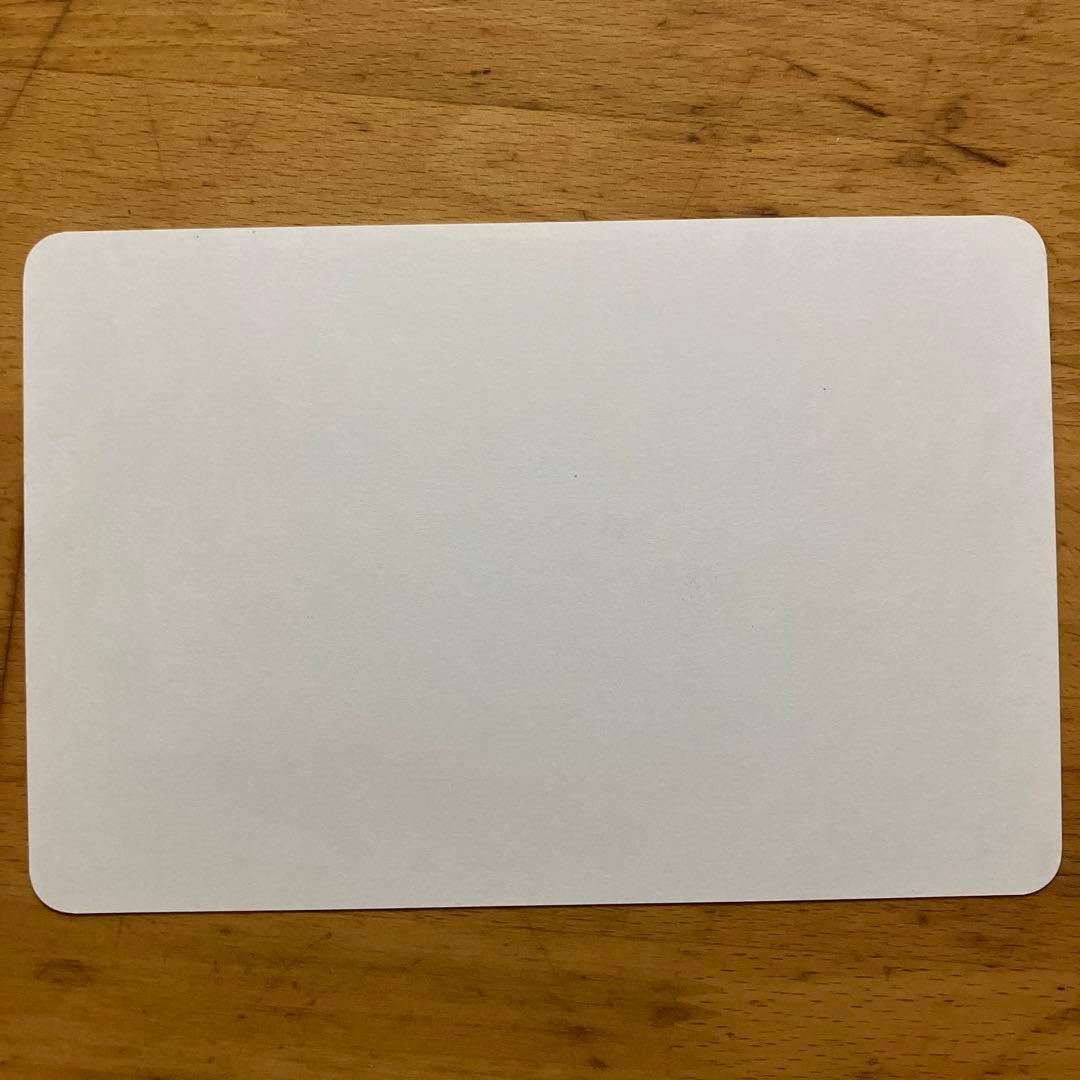 光の創造神ホルアクティ　当選通知書のみ　台紙　厚紙