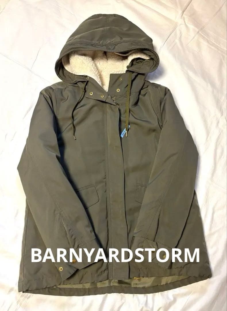 BARNYARDSTORM 3シーズン使える　ダウンモッズコート　3way