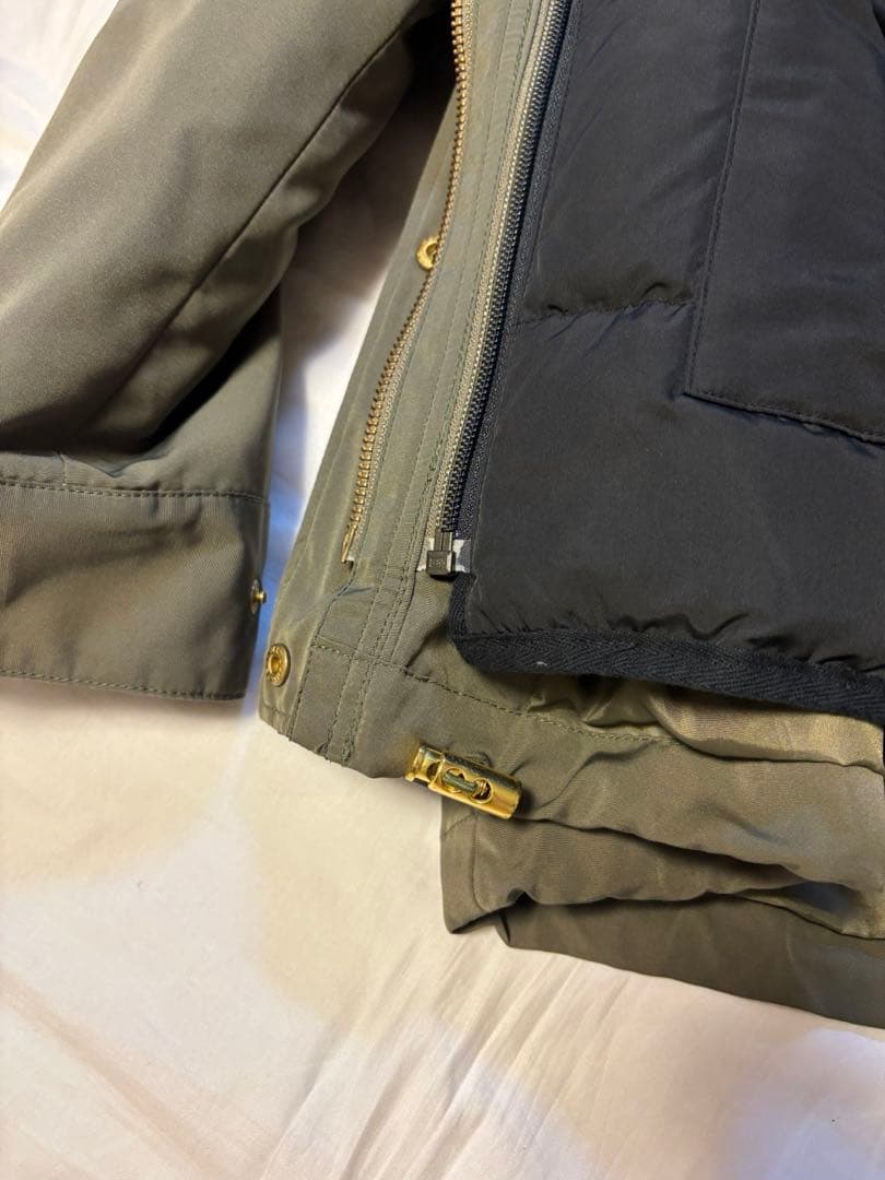 BARNYARDSTORM 3シーズン使える　ダウンモッズコート　3way