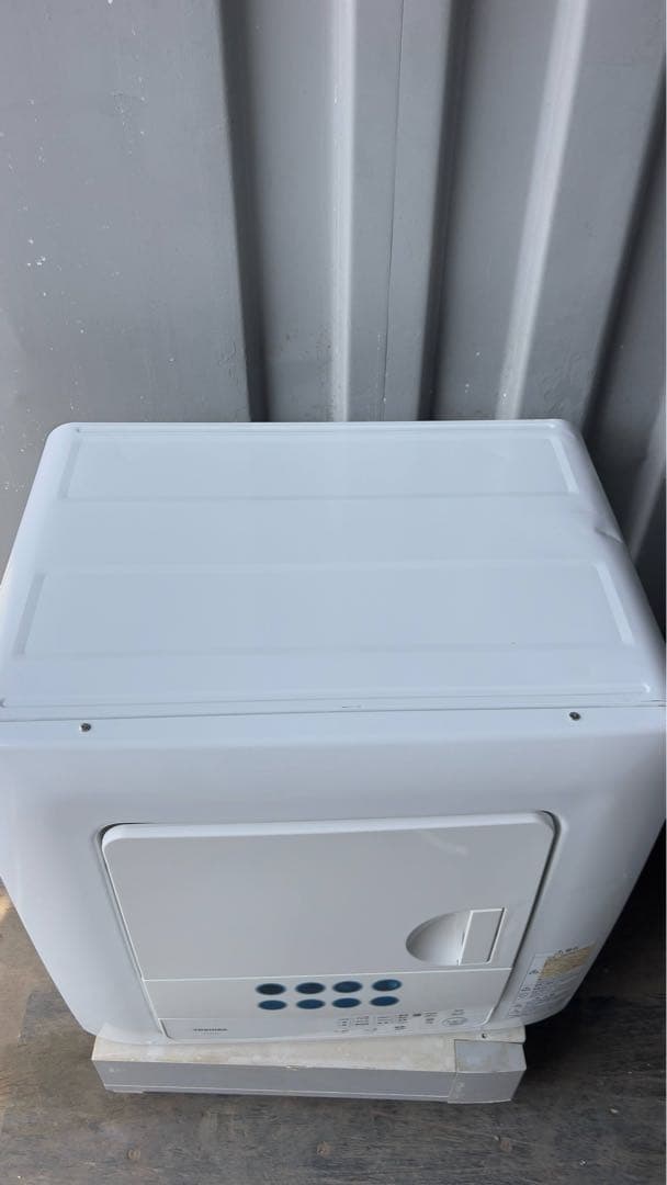 TOSHIBA 衣類乾燥機 6.0kg 22年製 ED-608