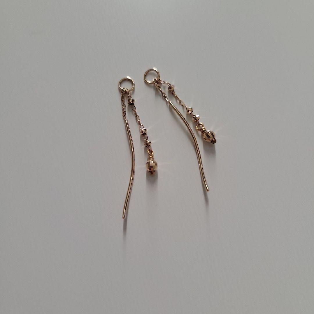 agete K10 ピアスチャーム