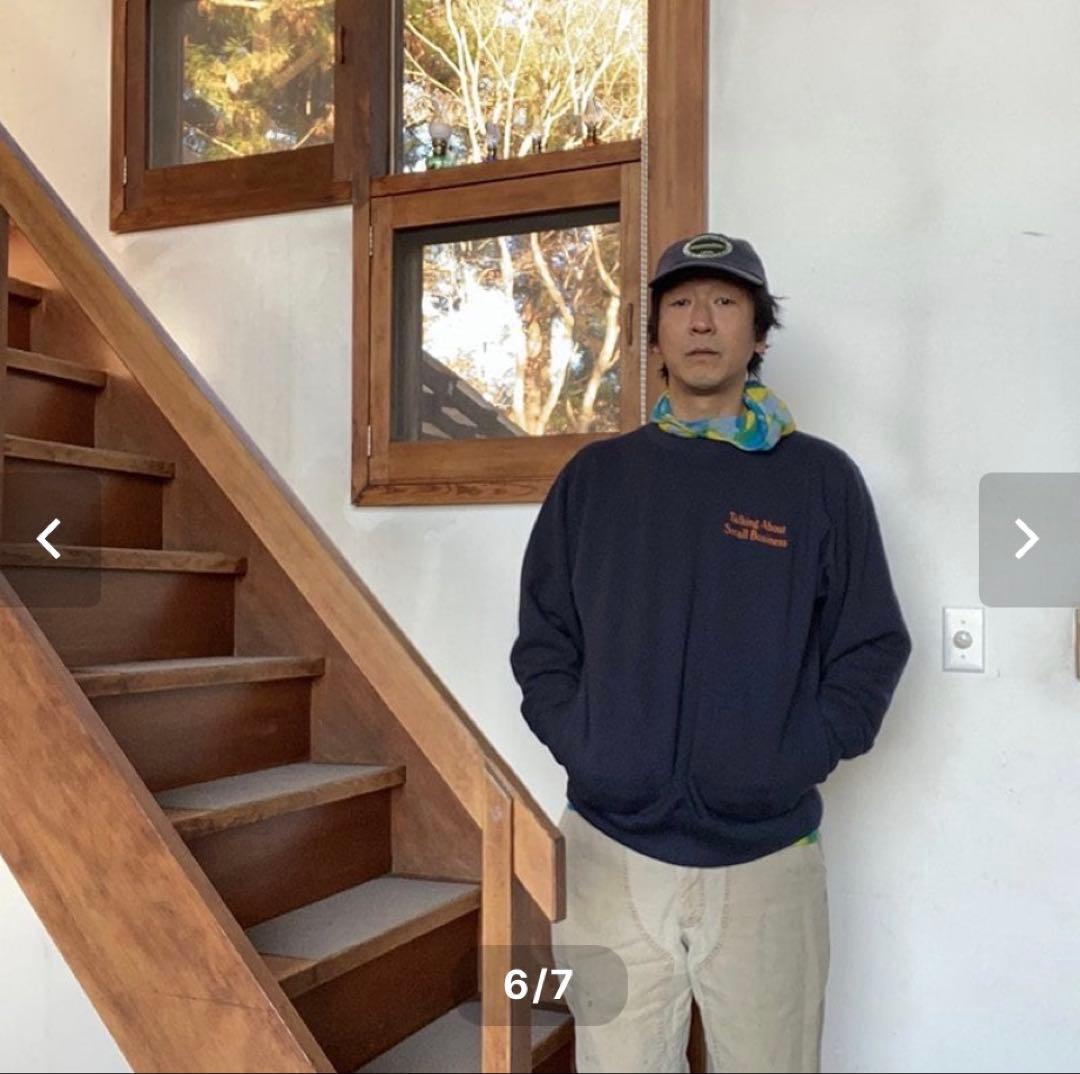 BROWN by 2-tacs / GYM CREW NAVYスウェット XL