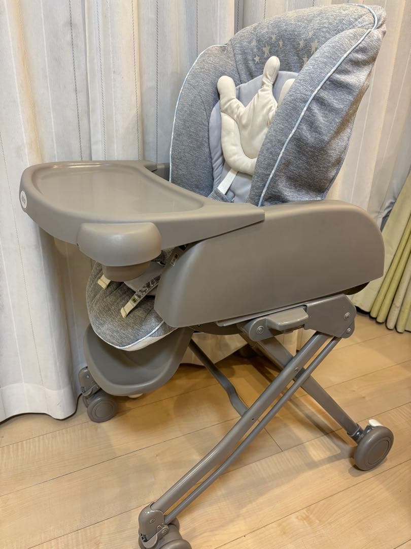 美品　アップリカ　ユラリズムスマート　ハイローチェア