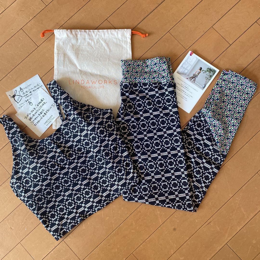 リンダワークス　ヨガウェア　上下セット　ベルモット&セラ　サイズM