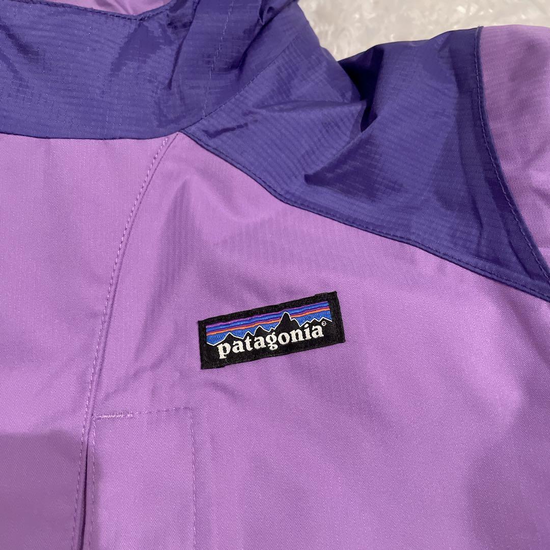 Patagonia極美品✨3way スキーウェア　アウター　パープル　キッズL