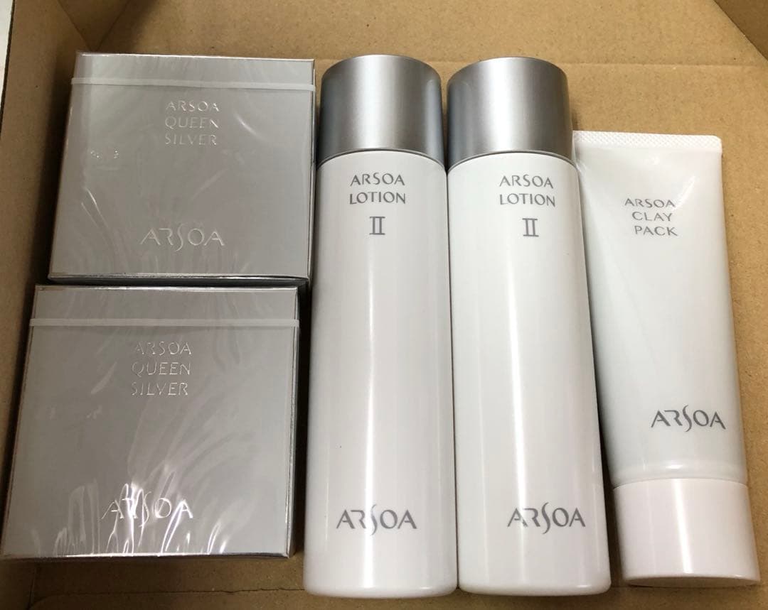 アルソア✨石けん×2個.ローションII×2本.クレイパック☆