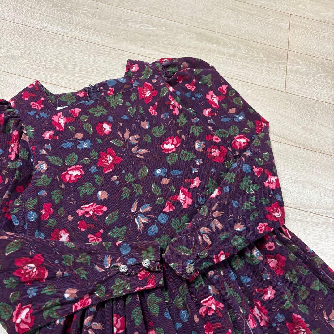 希少 大きいサイズLAURA ASHLEY ヴィンテージ 花柄 ロングワンピース