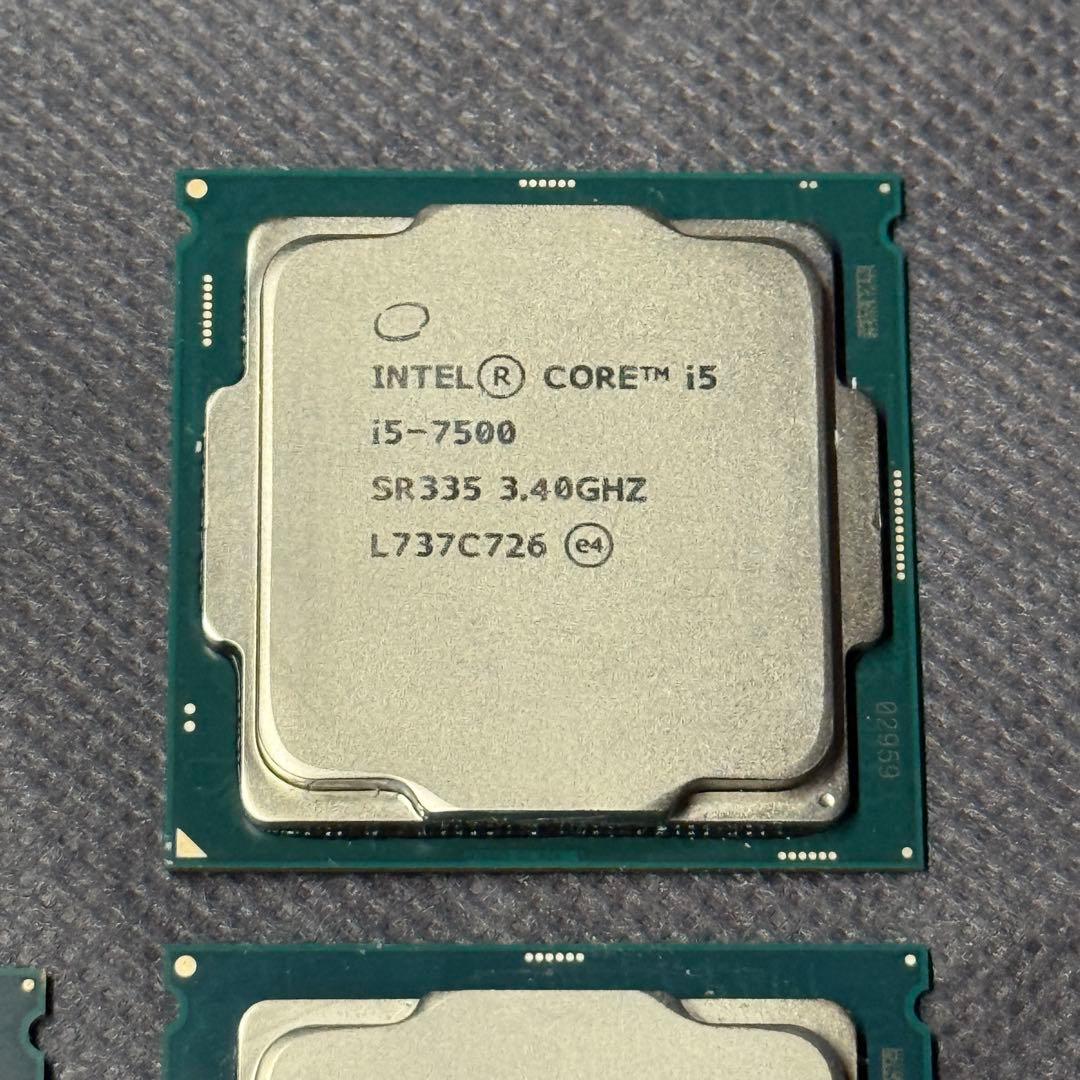 CPU7枚セット(i3、i5)