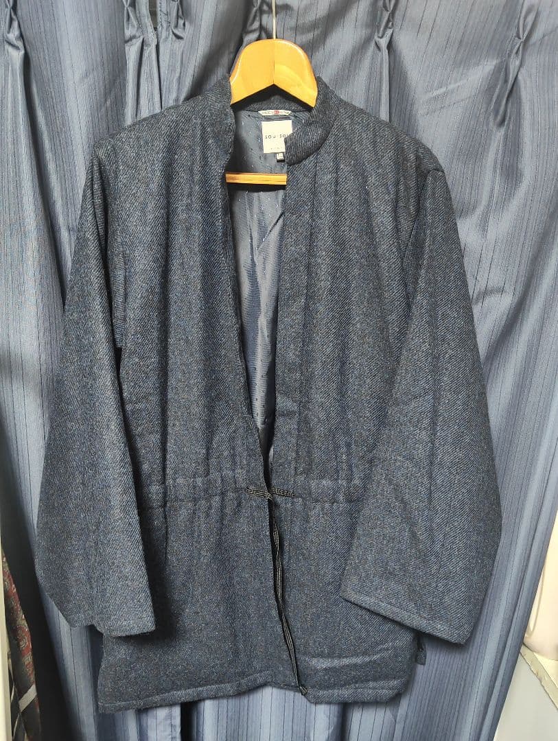 尾州ツィード綾織手柄羽織 袷