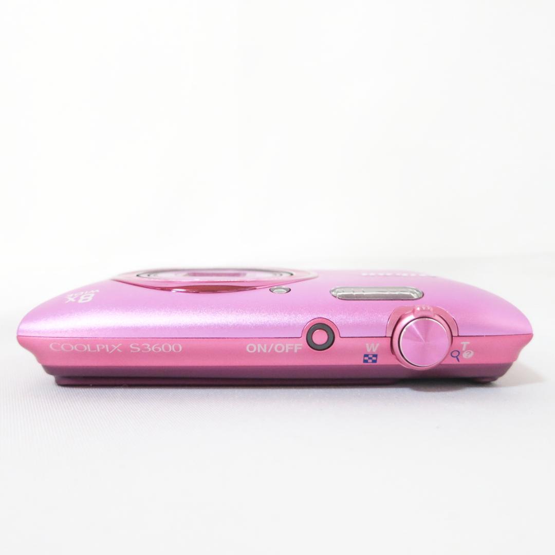 Nikon COOLPIX S3600 ピンク コンパクトデジタルカメラ