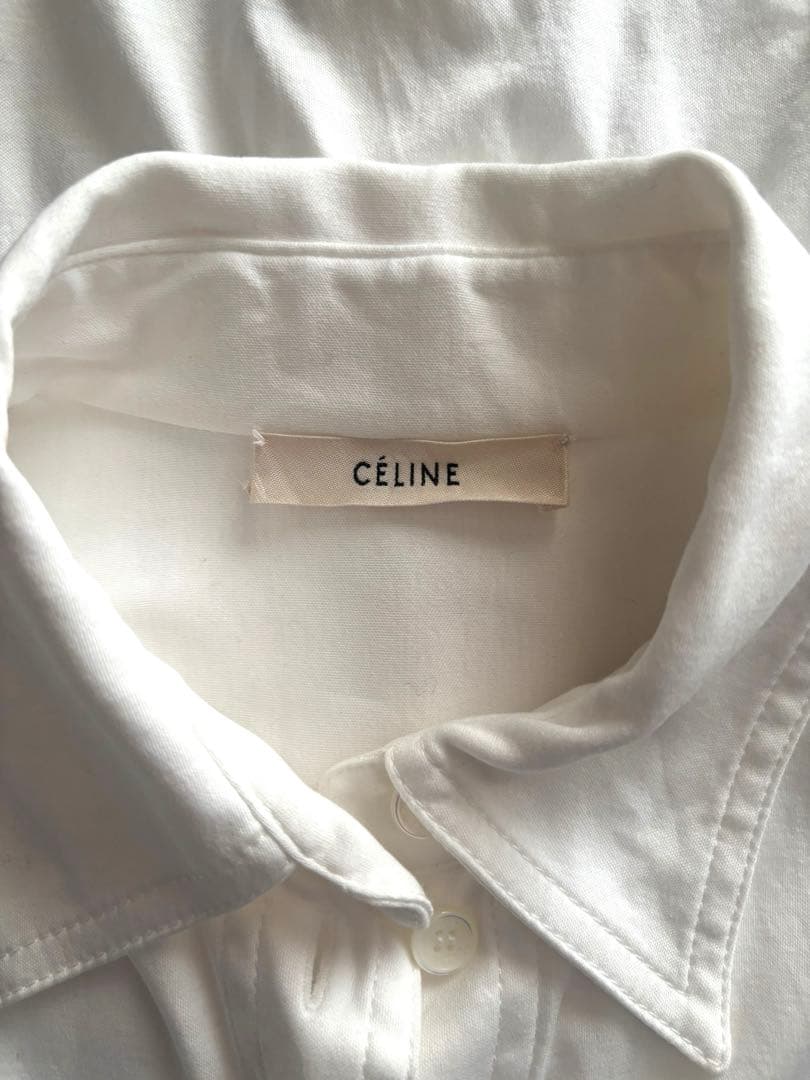 CÉLINE セリーヌ　フィービー　白シャツ　極美品