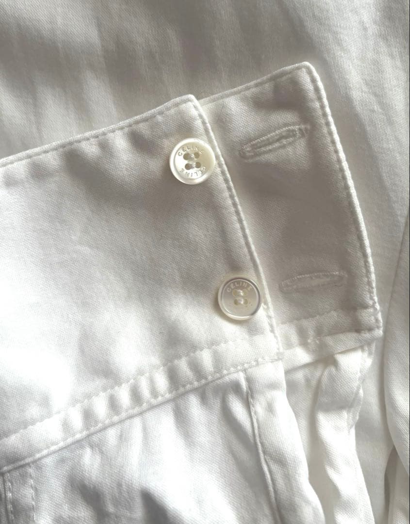 CÉLINE セリーヌ　フィービー　白シャツ　極美品