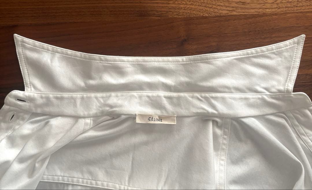 CÉLINE セリーヌ　フィービー　白シャツ　極美品