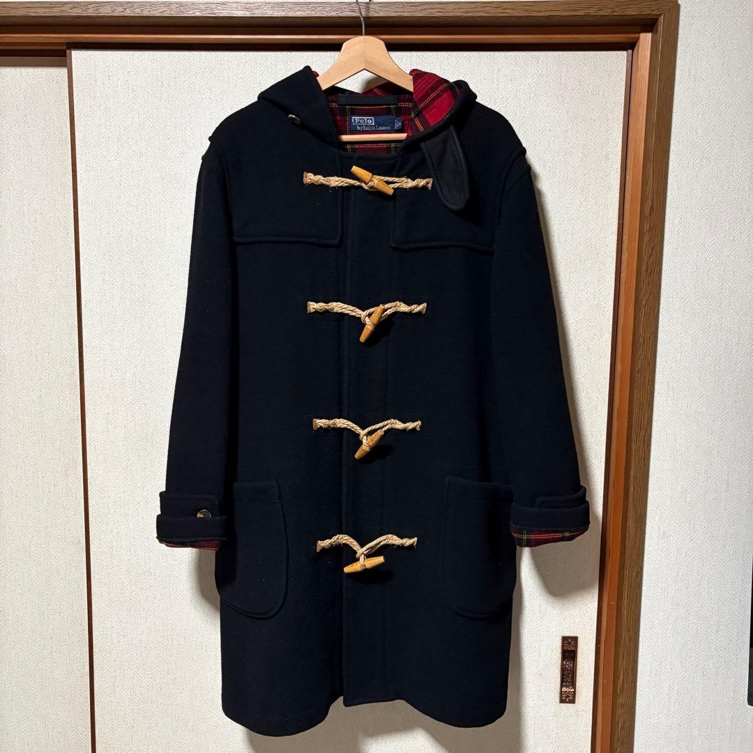 Polo by Ralph Lauren ダッフルコート ブラック　USA製