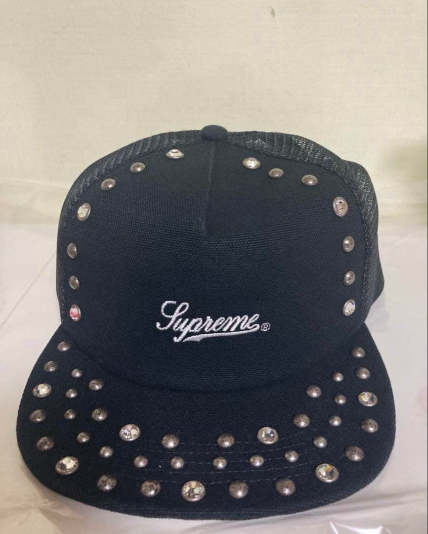 帽子 Supreme x B.B. Simon Studded Canvas