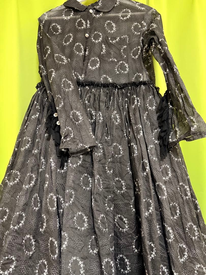 タオコムデギャルソン TAO 22ss ワンピース 黒