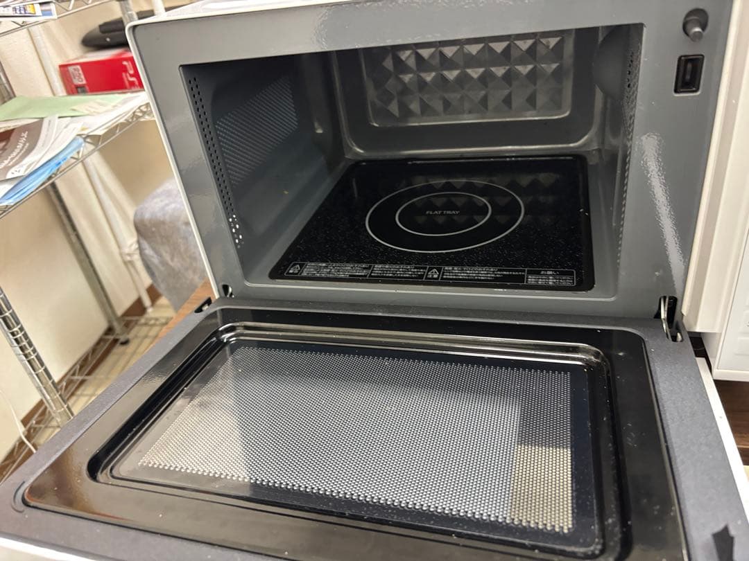 美品 TOSHIBA ER-S17Y(W) 2023年製 17L電子レンジT