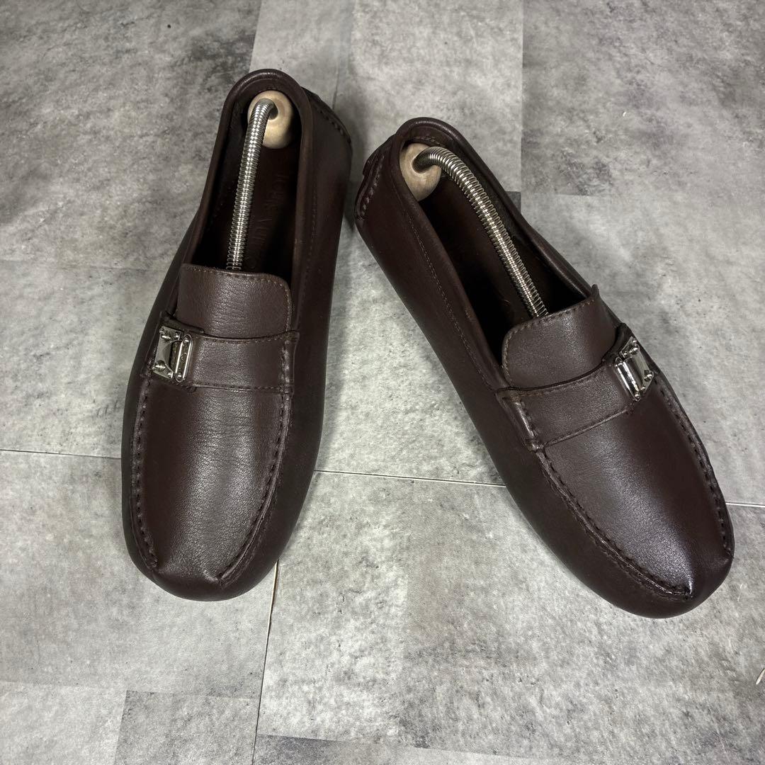【良品】✨LOUIS VUITTON ドライビングシューズ　UK6 24.5cm