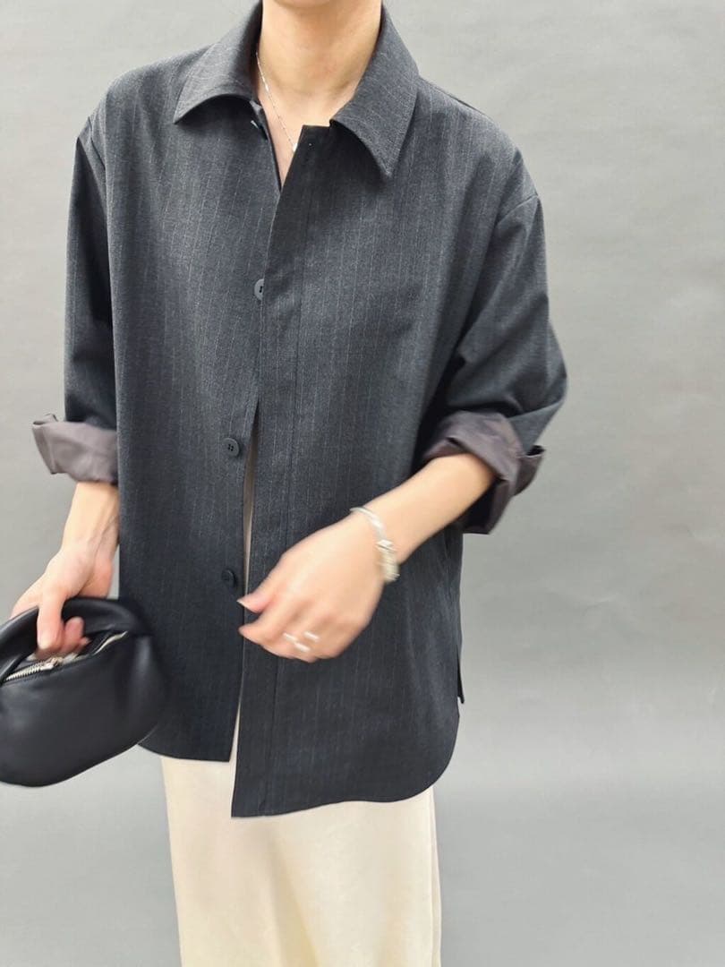 完売試着無　NODAS for LULU シャツジャケット　エディットフォールル