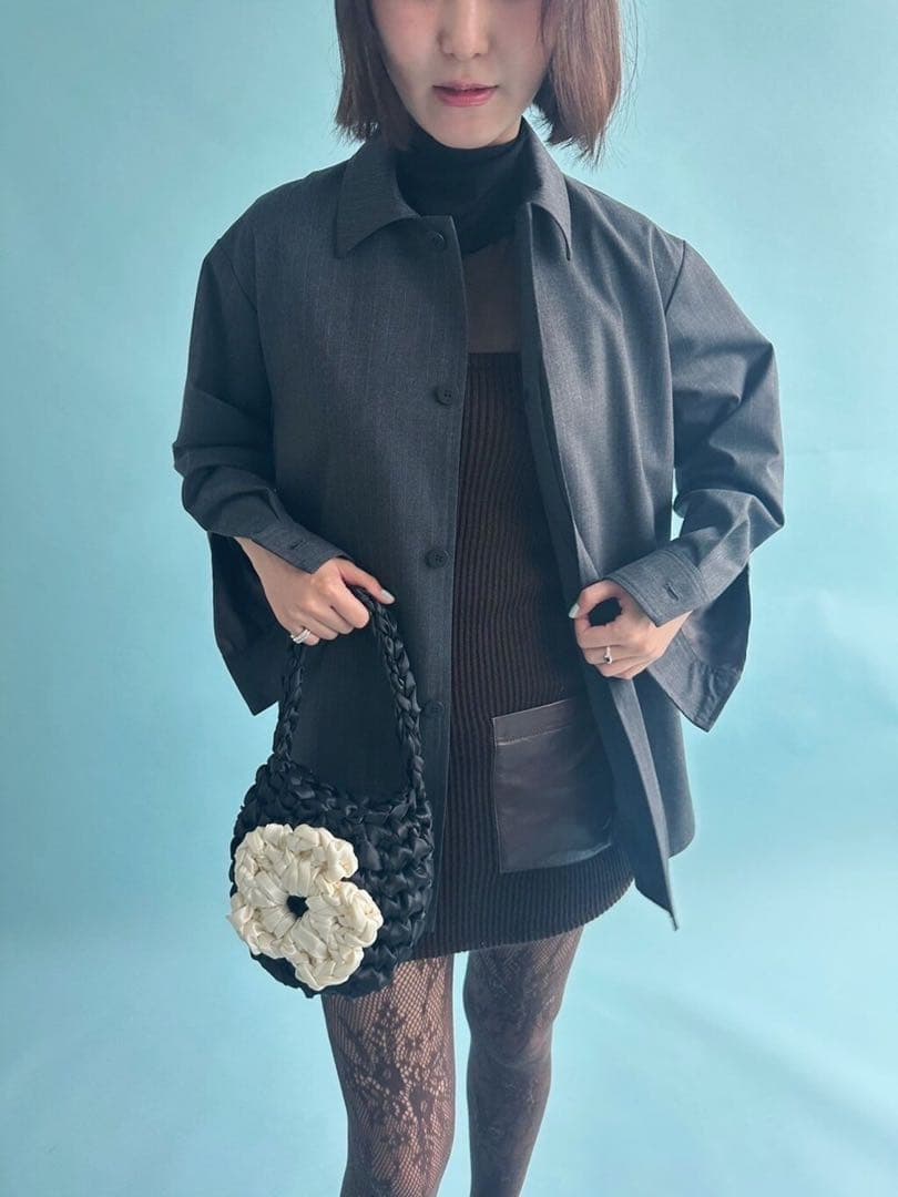 完売試着無　NODAS for LULU シャツジャケット　エディットフォールル