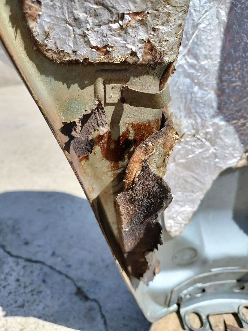 Kawasaki ZRX400 ZR400E タンク 傷凹みあり