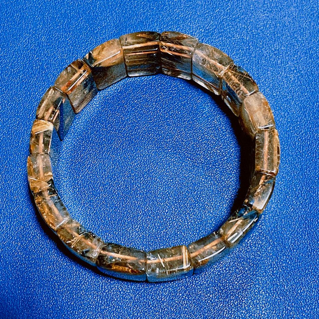 しのぶ先生✨️太陽タイチンルチルバングル✨️ブレスレット✨️