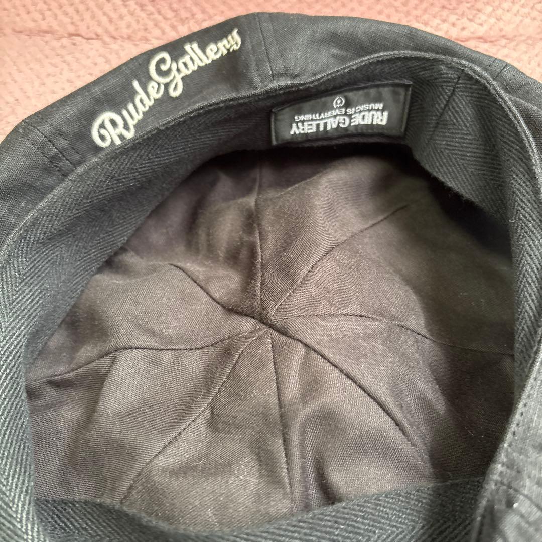 Rude Gallery ブラック キャスケット