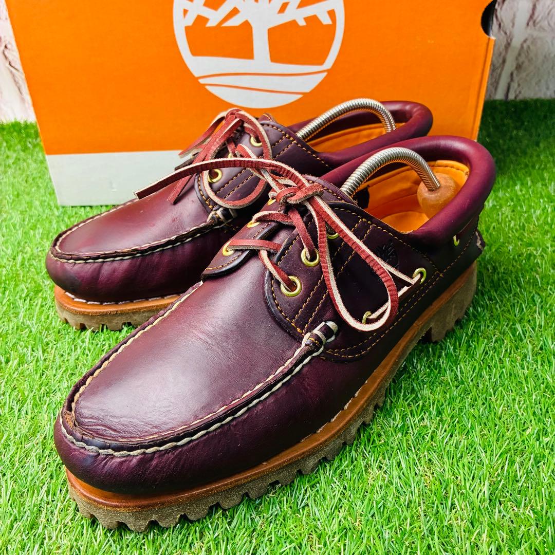 【極美品】Timberland 3eye Classic Lug モカシン 26