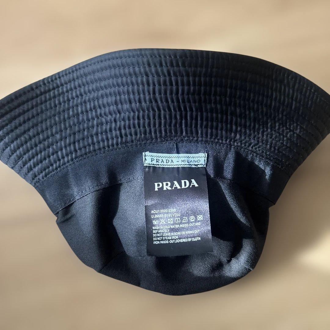 PRADA ブラック バケットハット M