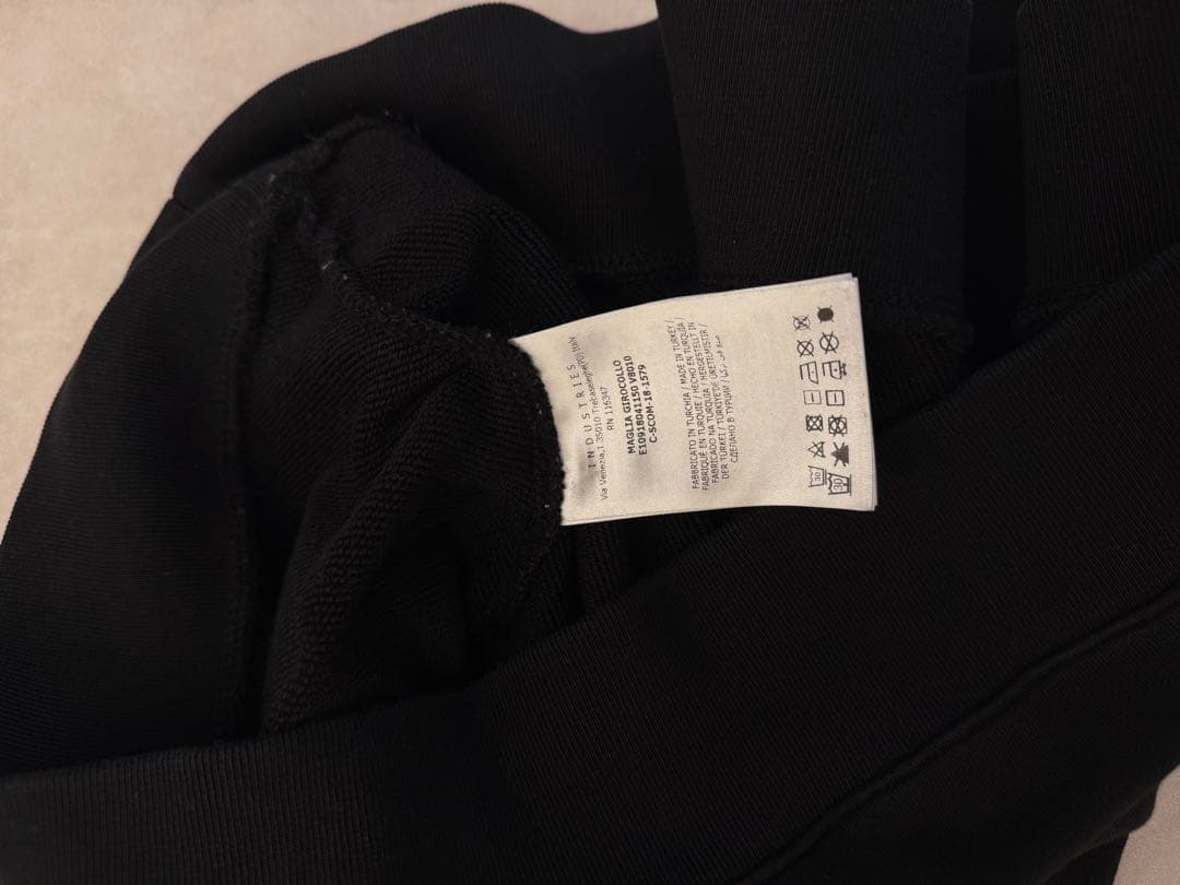 MONCLER ブラック トレーナー サイズM