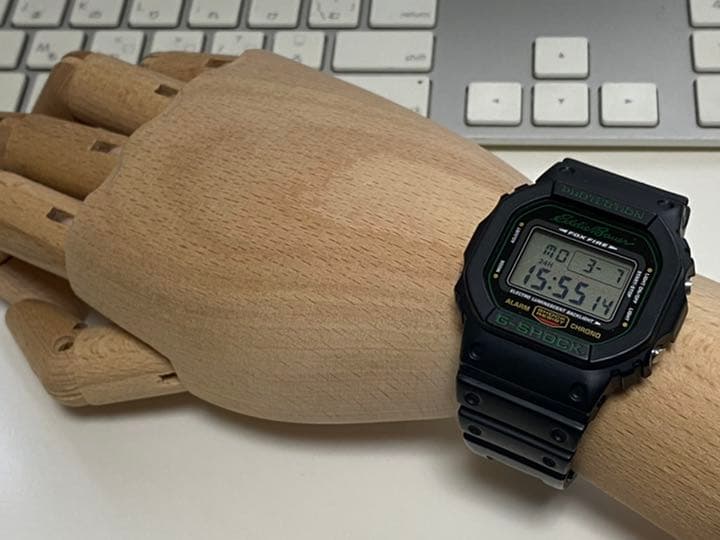 コラボ/G-SHOCK/スピード/ビンテージ/DW-5600/エディーバウアー