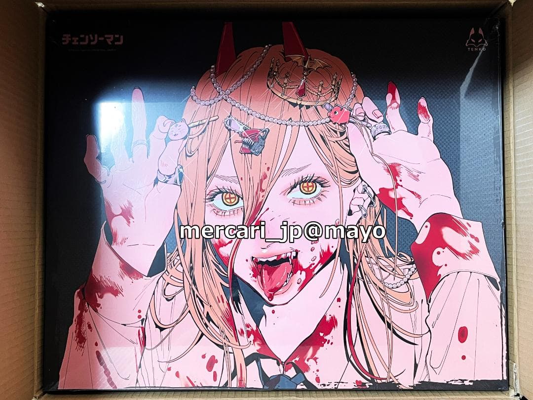 マウス・トラックボール CHAINSAW MAN LUNAR SPEED Glass Pad Power