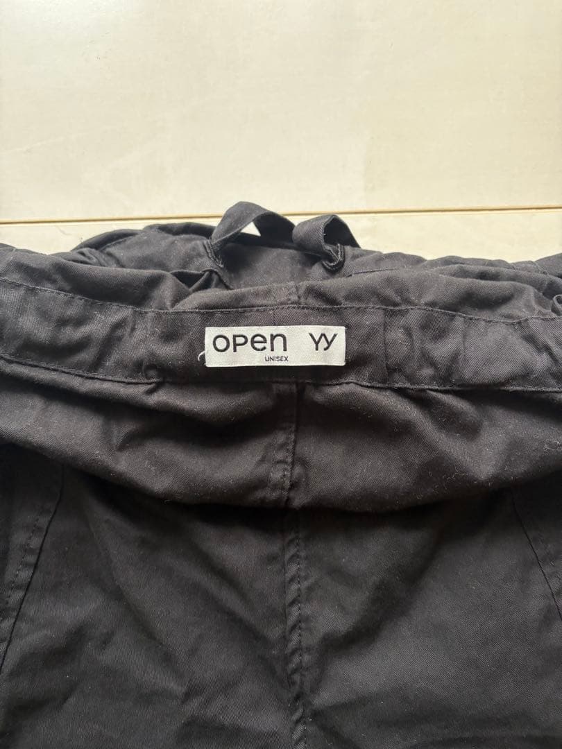 【open yy】 the open product ロールウエストカーゴパンツ