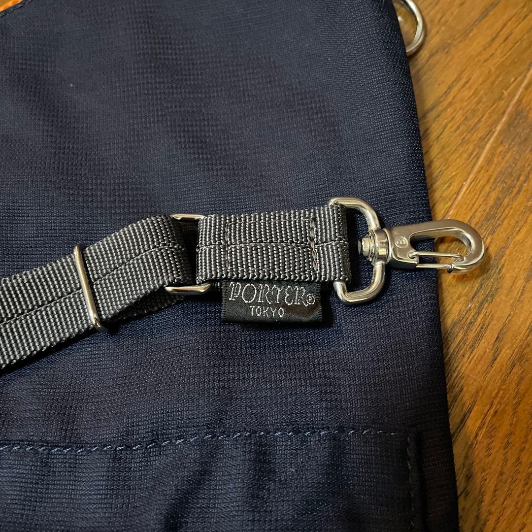 【PORTER ポーター Bagger CVS ネイビー】エコバッグ