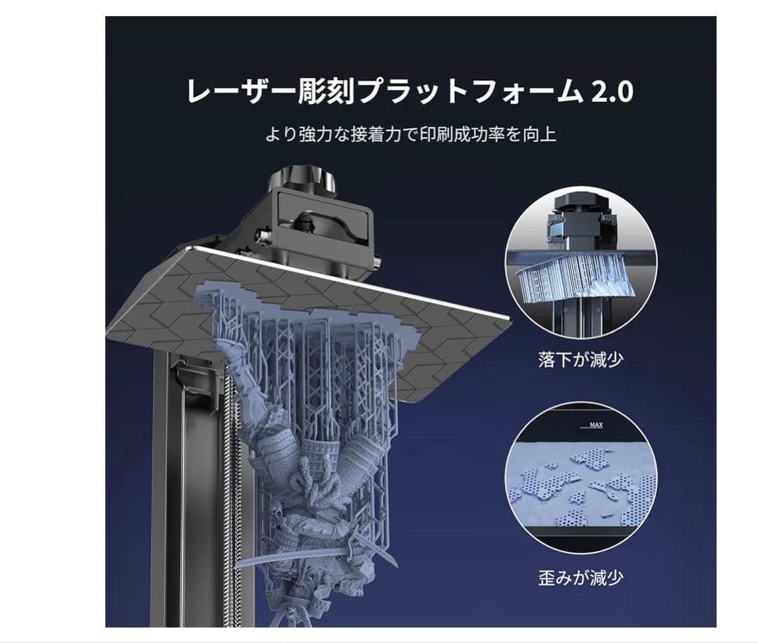 【新品未使用】ANYCUBIC Photon Mono 4 3Dプリンター