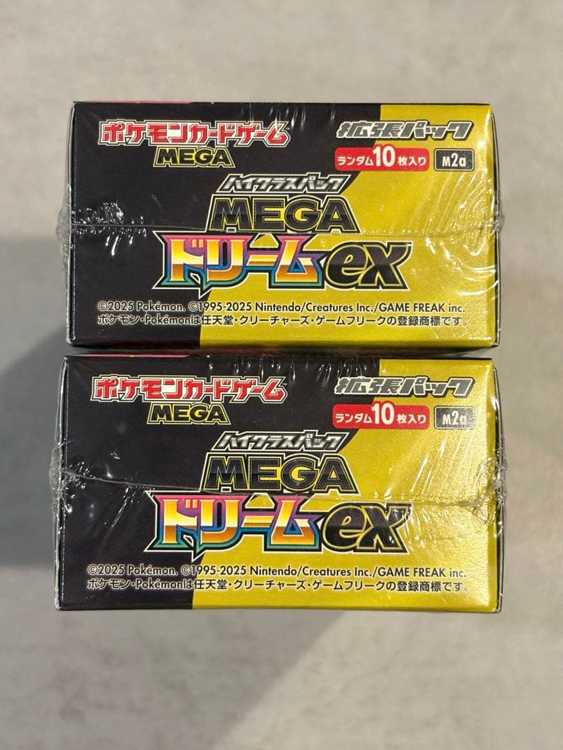 ポケモンカード ハイクラス MEGAドリームex シュリンク付き