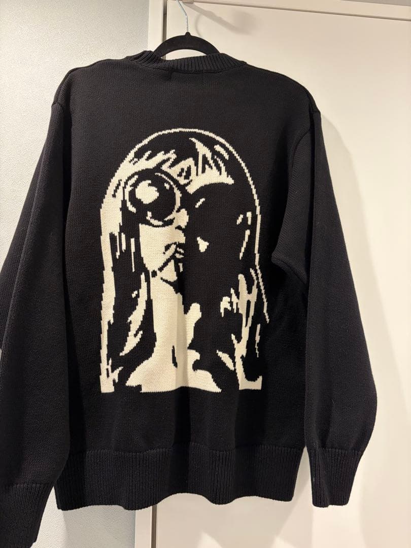 新品未使用　HYSTERIC GLAMOUR ブラック ニットS