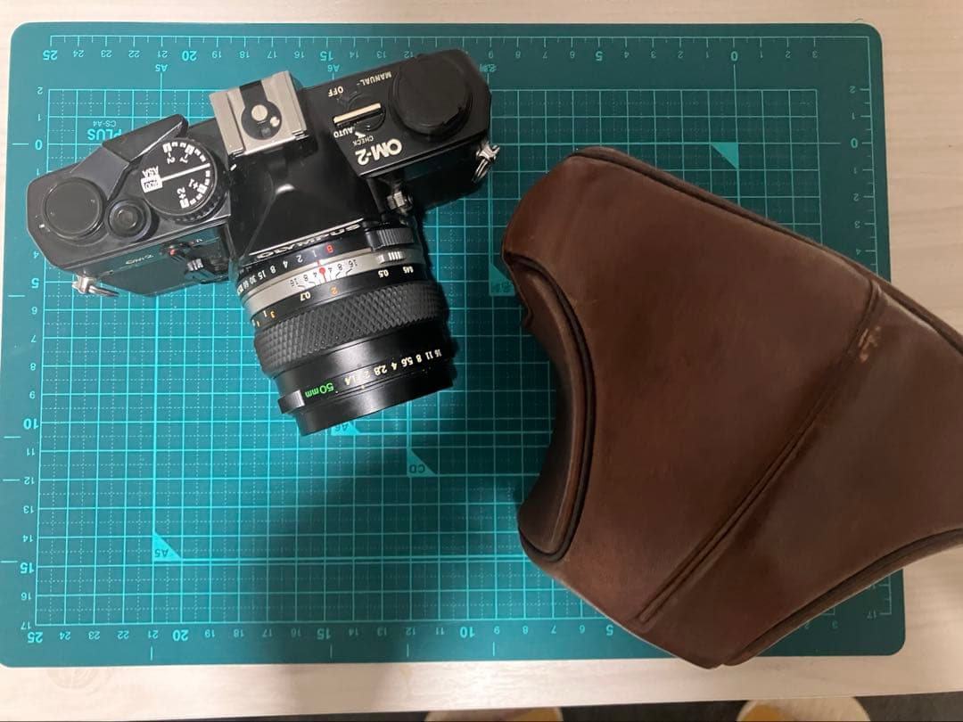 olympus om-2 50mm f1.4レンズ　ケース付