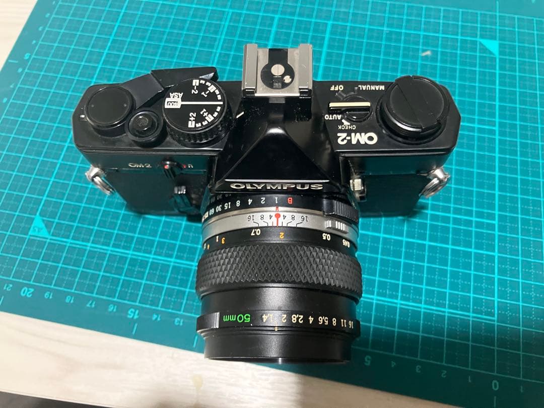 olympus om-2 50mm f1.4レンズ　ケース付